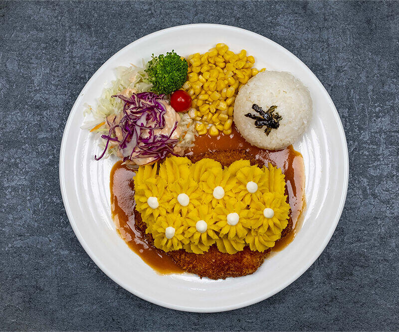 Sweet Potato Pork Cutlet